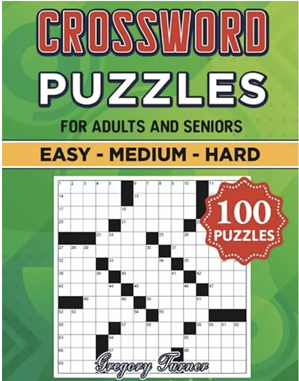 Easy Medium Hard Crossword Puzzle Books