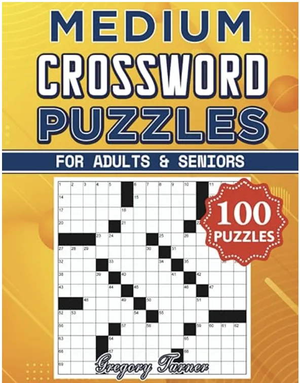 Medium Crossword Puzzle Books